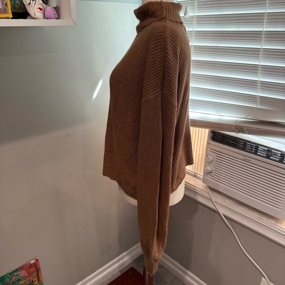 PISTOLA Brandy Turtleneck Pullover in Walnut - Picture 4 of 8